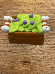 Fisher Price Little People Holzkiste mit Blättern, Obst Beeren Dinosaurier 2,5 Zoll - Bild 1 von 7