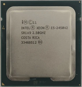 Intel Xeon E5 2450 V2 LGA1356 CPU Processor 2.5GHz 8Core 16Threads 20M SR1A9 - Picture 1 of 2
