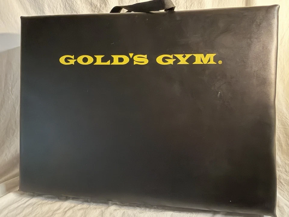 Alfombra de Ejercicio Plegable Vintage Gold’s Gym 72x24x1 Muy Buen Estado Negra Foto 1 de 4