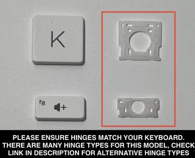 HP Stream 14-DS | 14-DS0080NR | LAPTOP KEYBOARD SINGLE REPLACEMENT KEYS KEYCAPS - Image 1 of 2