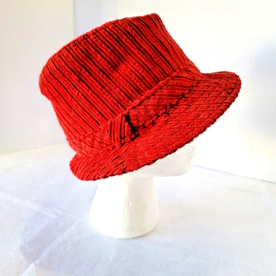 Sombrero de pana Betmar rojo para mujer OS Foto 1 de 4