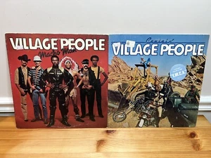 Village People 1978 Casablanca Macho Man NBLP 7096 and Cruisin’ (YMCA) NBLP 7116 - Picture 1 of 10