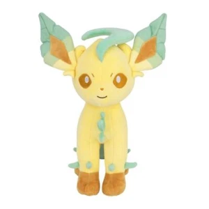Pokemon All Star Collection Leafeon Peluche M PP279 Sanei Boeki Pocket Monsters - Imagen 1 de 6
