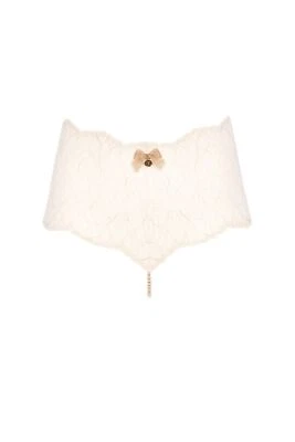 BRACLI Sydney Panty Perlenstring ivory cremeweiß Perlenkette im Schritt - Bild 1 von 4