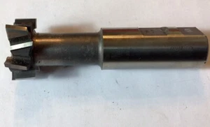T-slot Cutter 1-15/32 Dia X 3/4” High X 1” Shank, Very Nice Shape - Picture 1 of 9