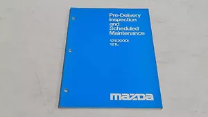 MAZDA 121 2000 121L PRE-DELIVERY INSPECTION & MAINTENANCE BOOK ORIGINAL GENUINE - Picture 1 of 10