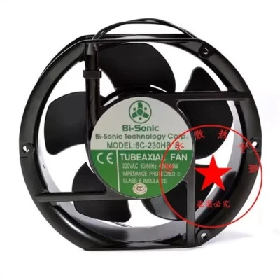 Bi-sonic 6C-230HB S 17251 AC230V 50/60Hz 46/44W Axial Cooling Fan - Image 1 of 2