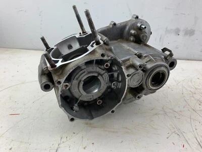 96-06 Kawasaki KDX200 KDX220 Engine Crankcase - Motor Cases L&R - NEEDS REPAIR - Image 1 of 4