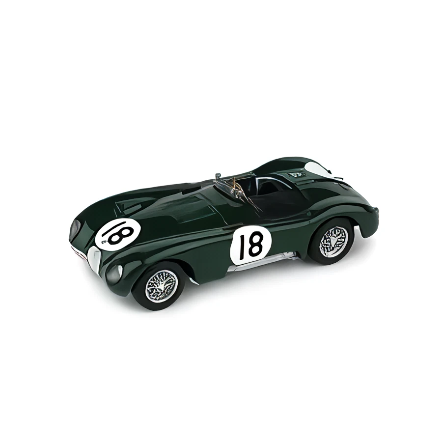 JAGUAR Type C Le Mans 1953 Winner modellino BRUMM da collezione scala 1:43 NUOVO - Immagine 1 di 1