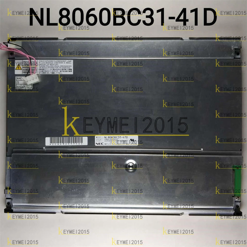 NL8060BC31-41D 12.1" 800*600 Resolution NEC LCD Screen Panel - Image 1 of 1