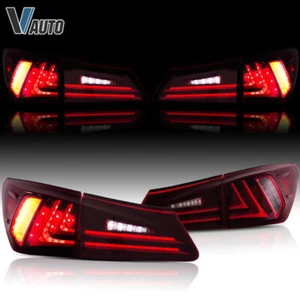 Par de luces traseras LED lente roja apta para Lexus IS250 IS350 IS F 2006-2012 - Imagen 1 de 24
