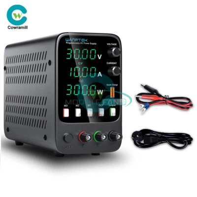Adjustable DC Power Supply 30V 60V 120V Digital Lab Bench Voltage Regulator New - Image 1 of 4