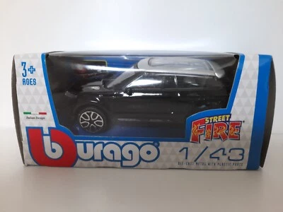 Modellino Statico Land Rover LRX (2010) BBurago Auto Nero Scala 1:43 - Immagine 1 di 2