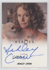 2010 Heroes: Archives Ashley Crow Sandra Bennet as (Holding Dog) Auto d8k