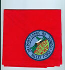 OA  Lodge 43 Delmont R6 patch 1929-1959 on red neckerchief