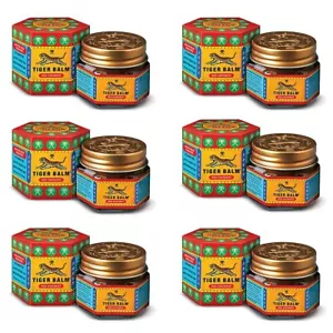 Tiger Balm Red Pack of 6 Super Strength Reliefer (21ml Each) - Picture 1 of 8