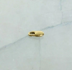 14K Yellow Gold Lobster Clasps 3.5 x 8 mm stamped 585 - Picture 1 of 4