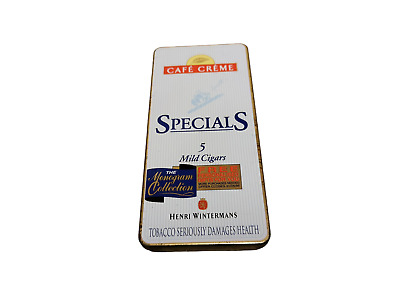 De Colección Henri Wintermans Cafe Creme Specials 5 Cigarros Suaves Lata • 10.55€