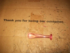 Vintage Unbranded Pink Glass Pestal - Picture 1 of 3