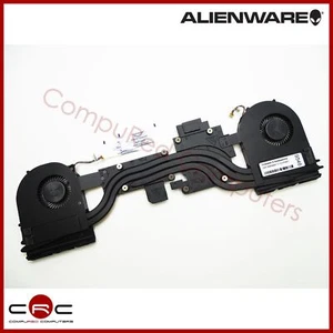Dell Alienware 17 r2 17 r3 P43F Kühlelement Ventilator Heatsink Fan AT18F004ZF0 - Afbeelding 1 van 3
