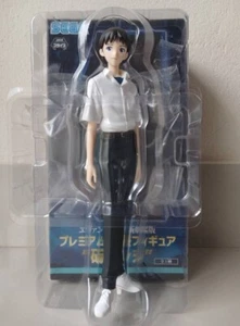 Anime Evangelion Shinji Ikari PM Figura Modelo Uniforme Escolar SEGA - Imagen 1 de 12