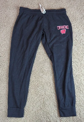 Wisconsin Badgers Womens Size M Medium Bottom Drawers Pajama Pants Sleepwear - Image 1 of 4