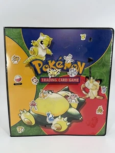 Carpeta de 3 anillos vintage 1999 Pokemon Wizards of the Coast Ultra Pro - Imagen 1 de 10