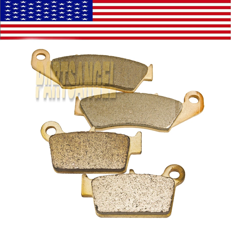 F+R Sintered Brake Pads For Yamaha YZ125 YZ250 YZ250F YZ450F 2003-2007 2006 2005 - Image 1 of 1