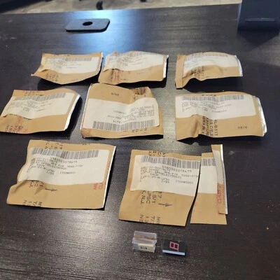 (8 PCS) HP 5082-7730 LED NUMERIC DISPLAY 5980005178679 VINTAGE SEALED NEW $89 - Image 1 of 4