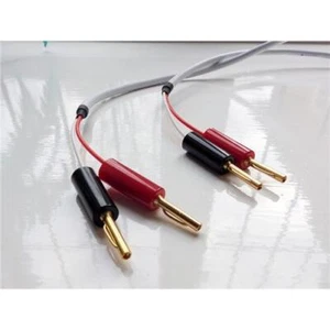 Cable de altavoz blanco Kudos KS-1 4,0 m par terminado plátano a plátano - Imagen 1 de 1