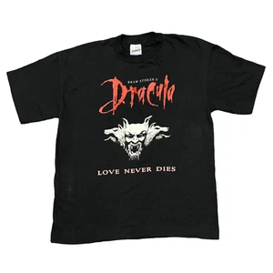 Vintage Horror Movie Promo Shirt Large 90s Bram Stoker Dracula Single Stitch 80s - Imagen 1 de 22