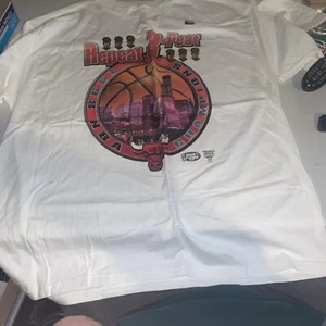 Vtg 1998 STARTERS NBA CHICAGO BULLS CHAMPIONS REPEAT THE 3 PEAT T SHIRT XXL - Picture 1 of 8