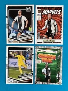 2023-24 Soccer Team Germany Insert Card Lot Gotze Stegen Gnabry Klostermann - Picture 1 of 2