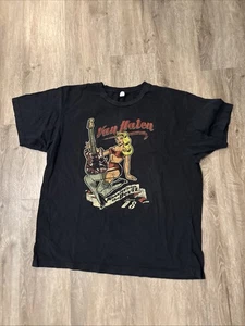 T-Shirt Van Halen Adulto XL Running With The Devil World Tour Band Rock Metal USA - Foto 1 di 6