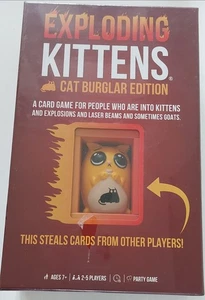 Exploding Kittens Cat Burglar Edition Party Card Game New Sealed - Picture 1 of 1