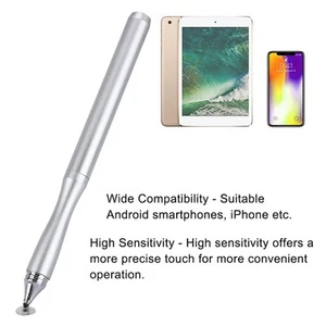 Smooth Disc Touch Stylus Touch Pen High Sensitivity Anti Scratch Phone Tablet FY - Afbeelding 1 van 14