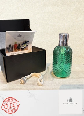 Lampada per pulizia aria catalitica Simple Pure Air Utopia Green - stile Berger - Immagine 1 di 3