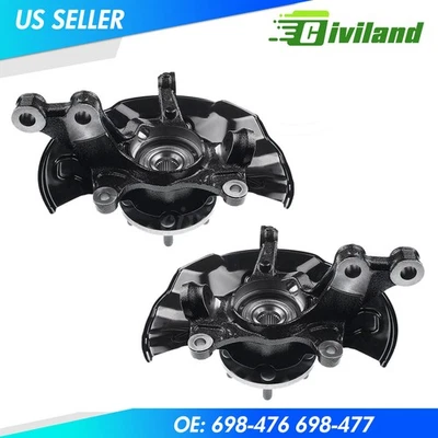 for Toyota Corolla 2014-2018 Front Steering Knuckles &Wheel Hub Bearings 698-477 - Изображение 1 из 4