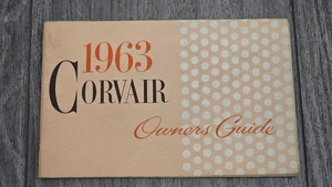 Chevrolet Chevy Corvair 1963 de colección auto guía del propietario manual original OEM - Imagen 1 de 3