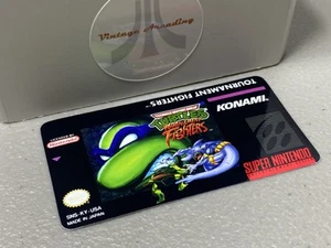 Etiqueta de juego de repuesto Teenage Mutant Ninja Turtles Tournament Fighters (SNES) - Imagen 1 de 1