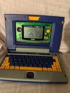 VTech Double Team (spelled "Te2m") Vintage Children's Educational Laptop Game - Picture 1 of 6