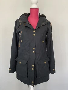 Volcom Walk On By Parka Coat Jacket - Women's XS Black - Picture 1 of 4