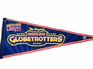 Vintage Harlem Globetrotters Pennant - Picture 1 of 5