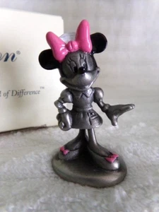 Disney Hudson Pewter Minnie Mouse Nurse Figurine In box - Picture 1 of 4