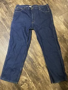 Carhartt Relaxed Fit Blue Denim Jeans 42x32 Heavy Denim - Bild 1 von 9