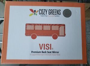Cozy Greens Visi Premium Back Seat CAR MIRROR Baby Child Toddler