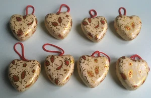 8 Addobbi Ornamenti Decorazioni per Albero di Natale a forma di Cuore - Foto 1 di 5