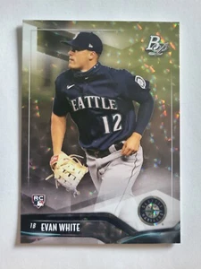 Evan White 2021 Topps Bowman Platinum Rookie Variant Card - Picture 1 of 2
