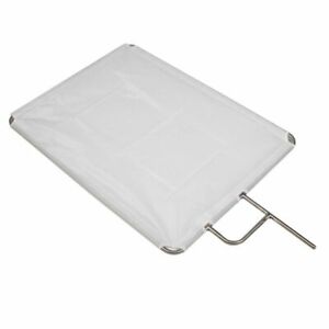 Studio Reflector Black white Pro Video Stainless Flag Panel Cloth Diffuser 