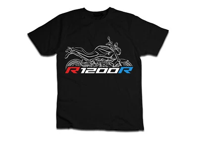 Camiseta BMW R1200R, camiseta de motocicleta para pilotos Foto 1 de 4